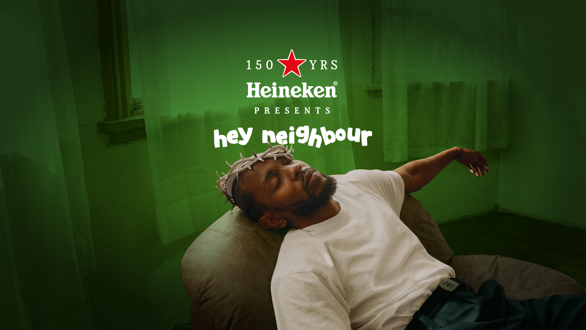 Heineken 150 Hey Neighbour campaign artwork